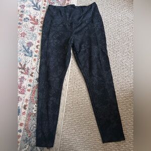 Danskin leggings large snakeskin women’s pockets active
